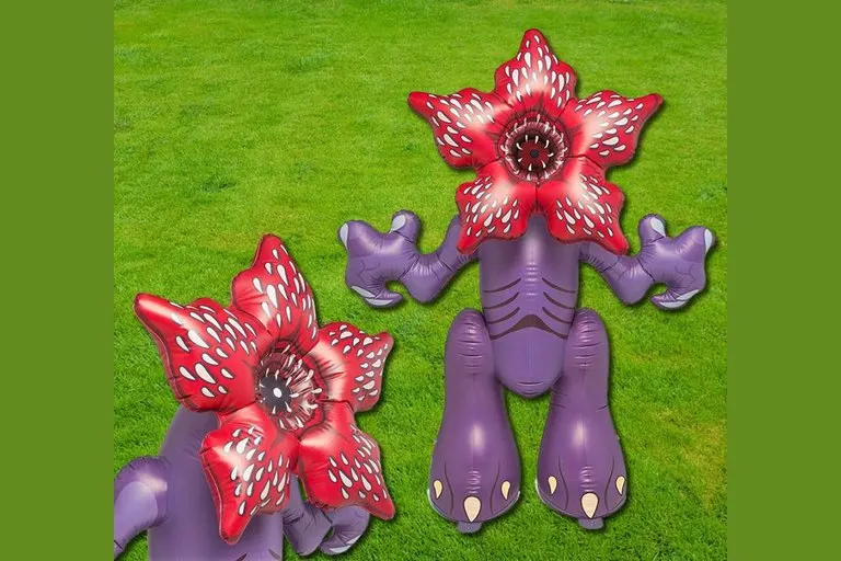 Giant Inflatable Demogorgon Yard Sprinkler