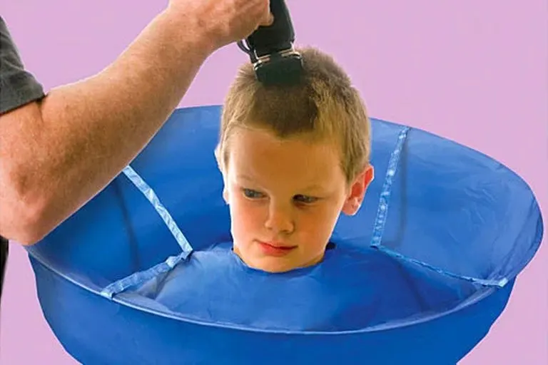 Haircut Catching Cape Umbrella