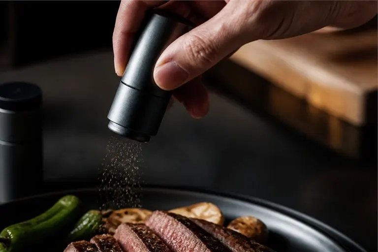 SUWADA Impact Shake-Powered Spice Mill