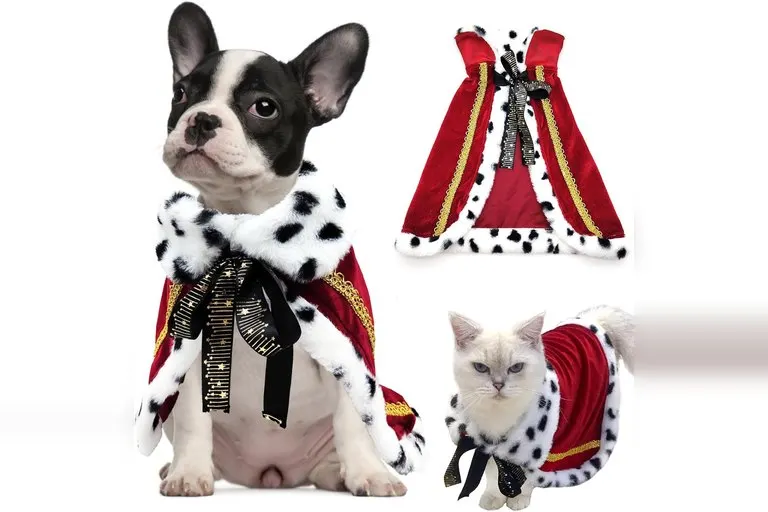 Royal Prince Nobility Cape Cat Costume