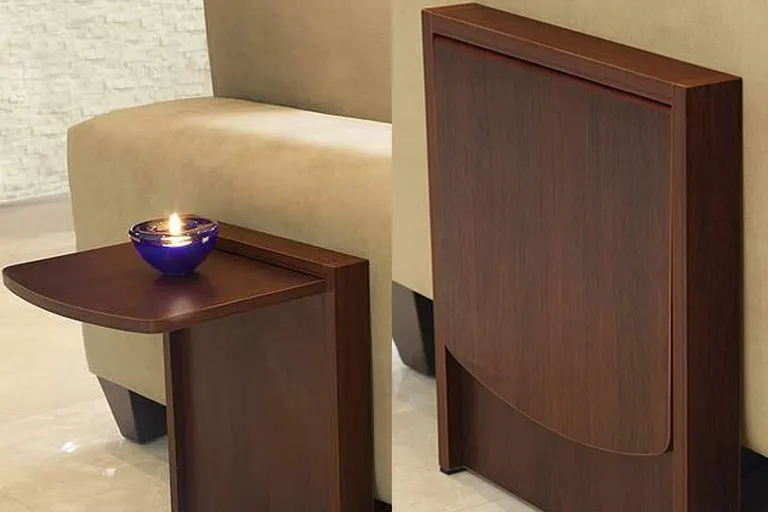 Tuc-Away Fold-Up Couch Side Table