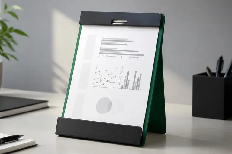 KING JIM Magflap Magnetic Multi-Flap Clipboard