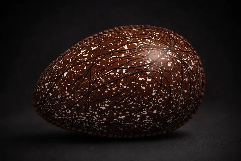 Knipschildt Giant Milk Chocolate Dinosaur Egg