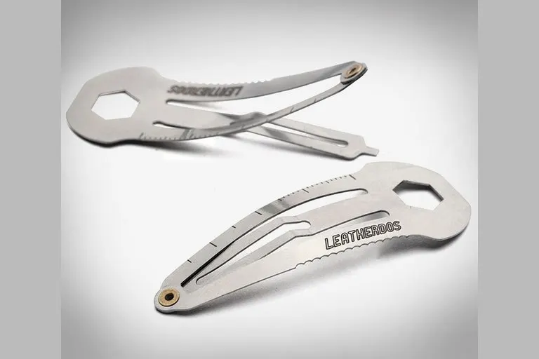 Leatherdos Hair Clip Multi-Tool