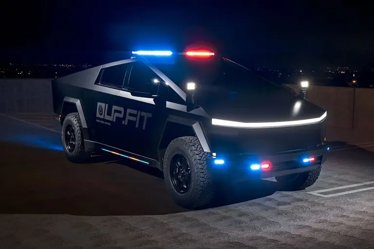 UP.FIT Tesla Cybertruck Patrol Vehicle