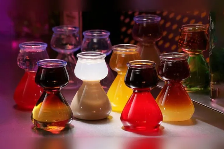 Quaffer Double Bubble Layered Shot Glass