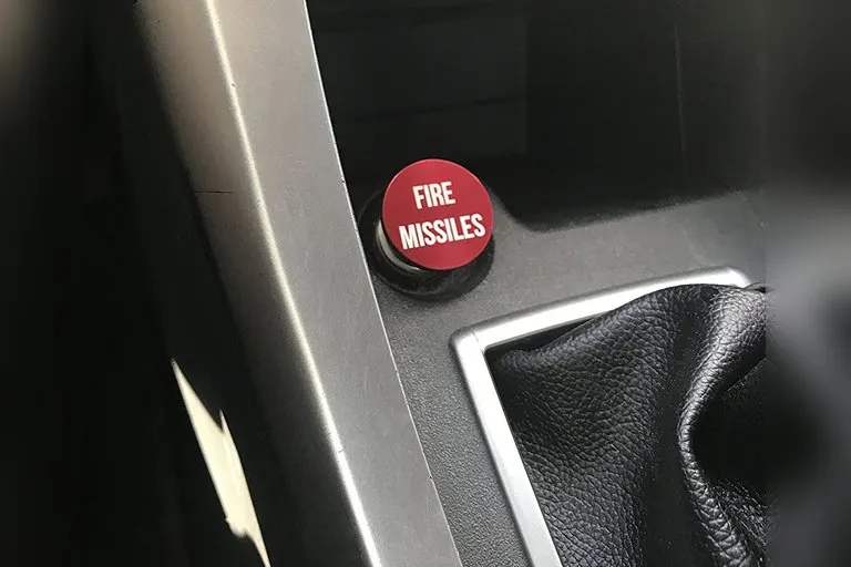 Fire Missiles Cigarette Lighter Button