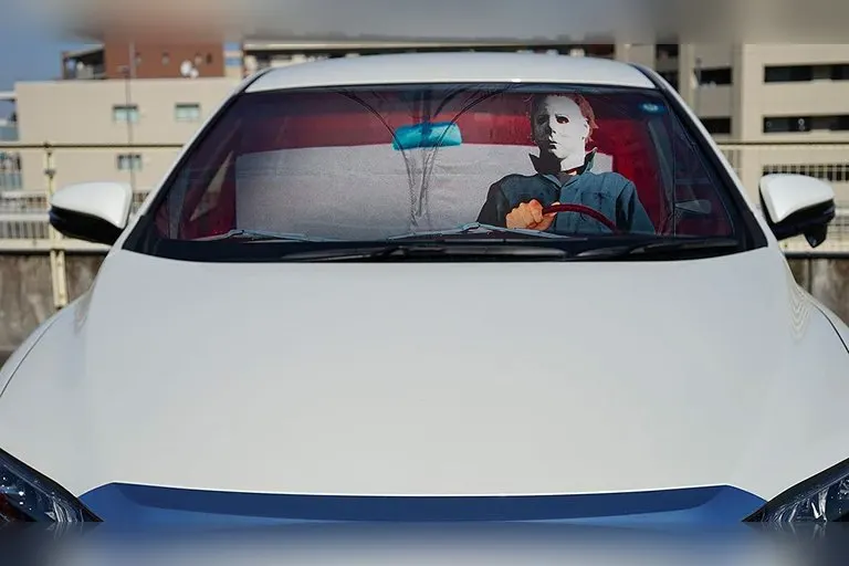 Michael Myers Windshield Sunshade