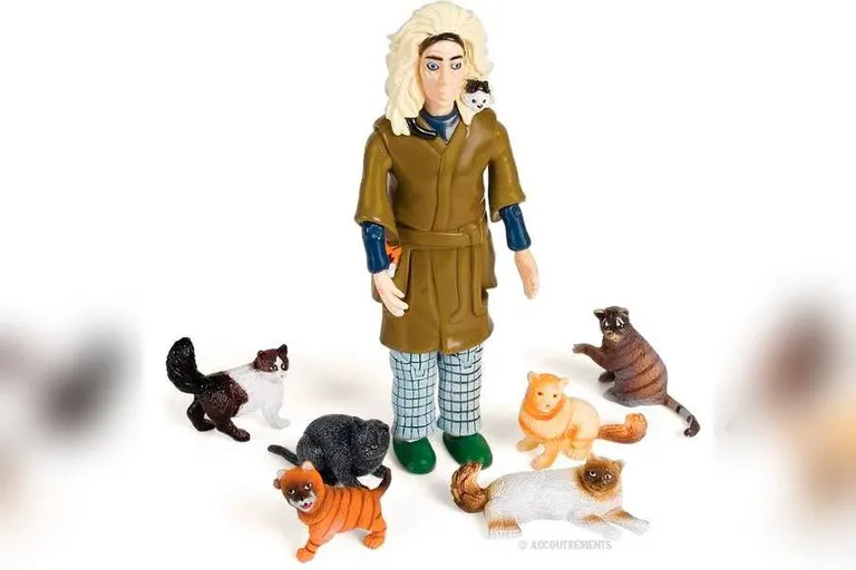 Crazy Cat Lady Action Figure