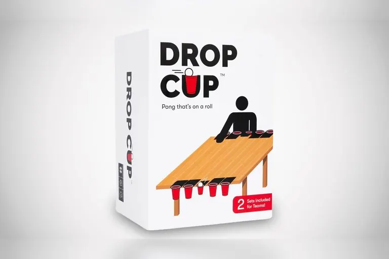 Drop Cup Pong Game