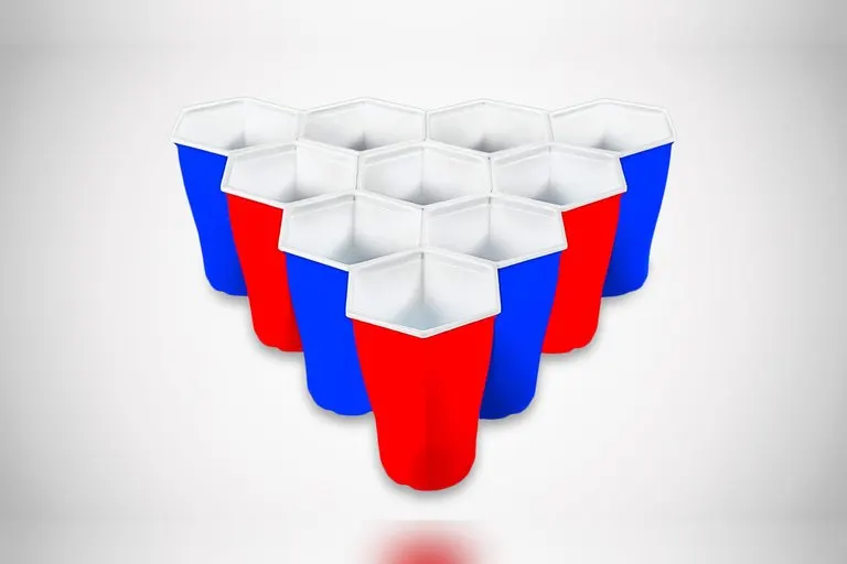 Hexcup Reusable Beer Pong Cups