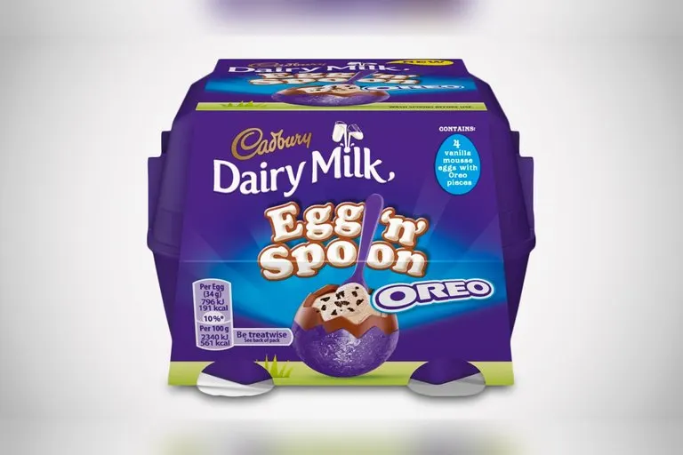 Cadbury Dairy Milk Egg 'n' Spoon with Oreo Filling
