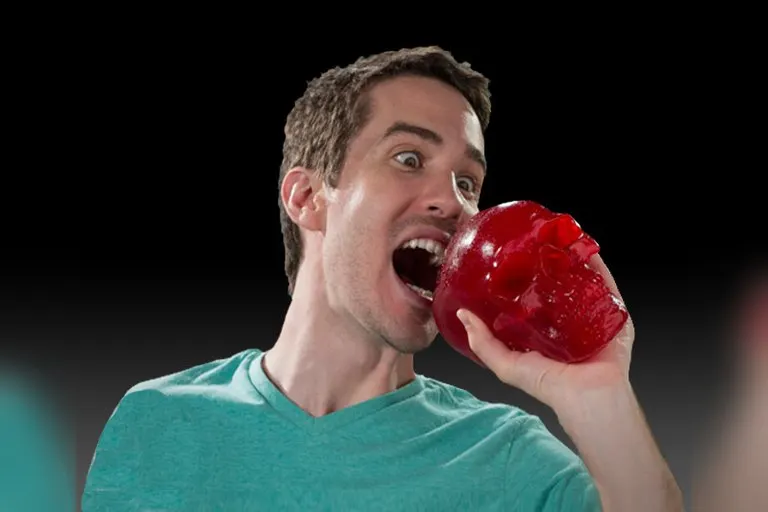 Life-Size Gummy Skull