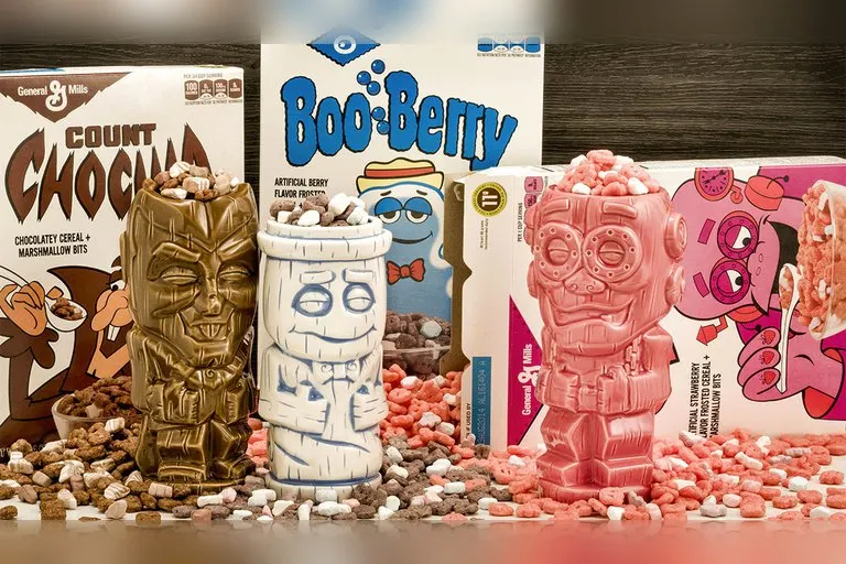 Cereal Monsters Geeki Tiki Mugs