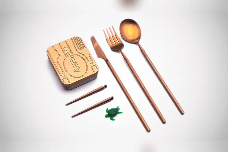 Outlery Portable Collapsible Cutlery Set