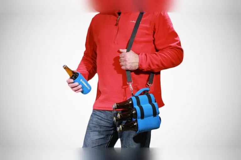 StubbyStrip Roll-Up 6-Pack Drink Carrier