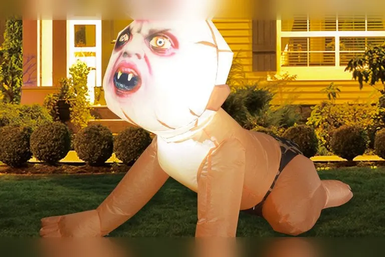 4-Foot Inflatable Zombie Baby