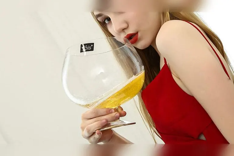 Giant Crystal Glass Brandy Snifter