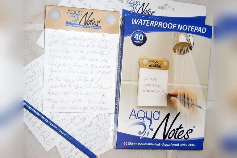 Aqua Notes Waterproof Notepad