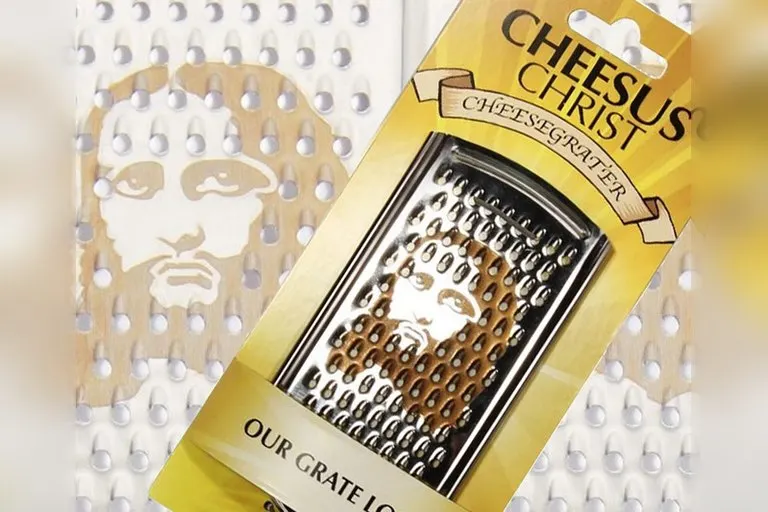 Cheesus Christ Cheese Grater