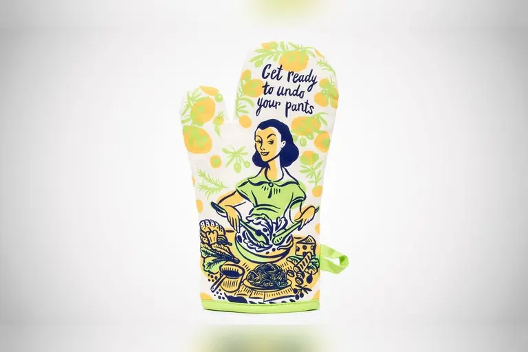 Get Ready to Undo Your Pants Oven Mitt