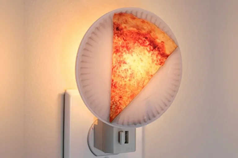 Pizza Slice Night Light