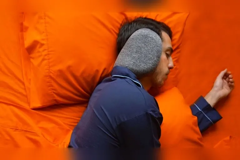 SleepMuffs Sound-Blocking Neck Pillow