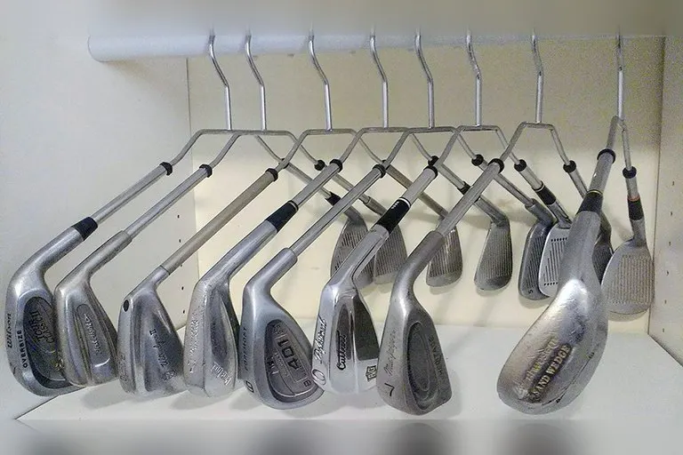 Upcycled Golf Club Clothes Hangers
