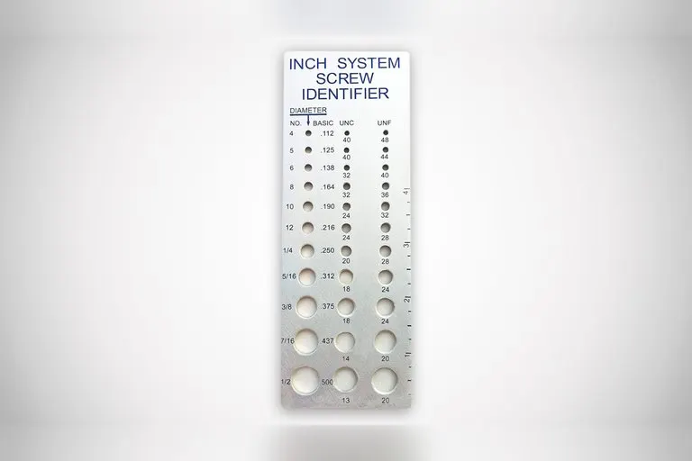 Screw Chek'r SAE Screw Identifier