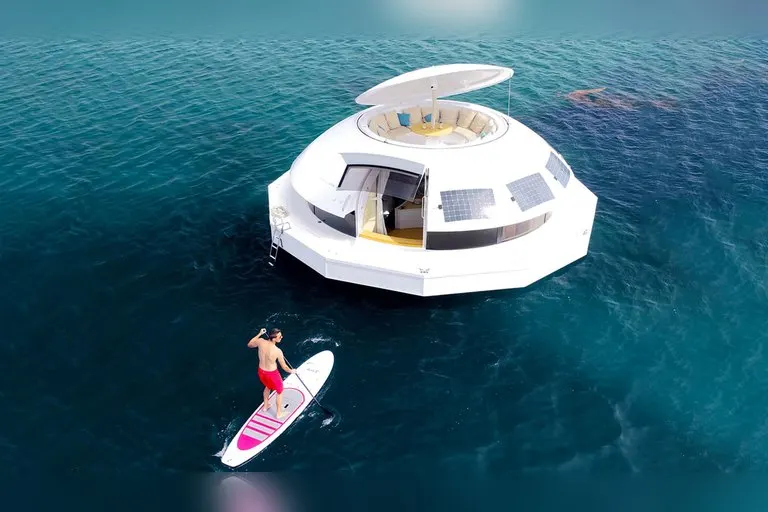 Anthenea Solar-Powered Floating Pod Suite