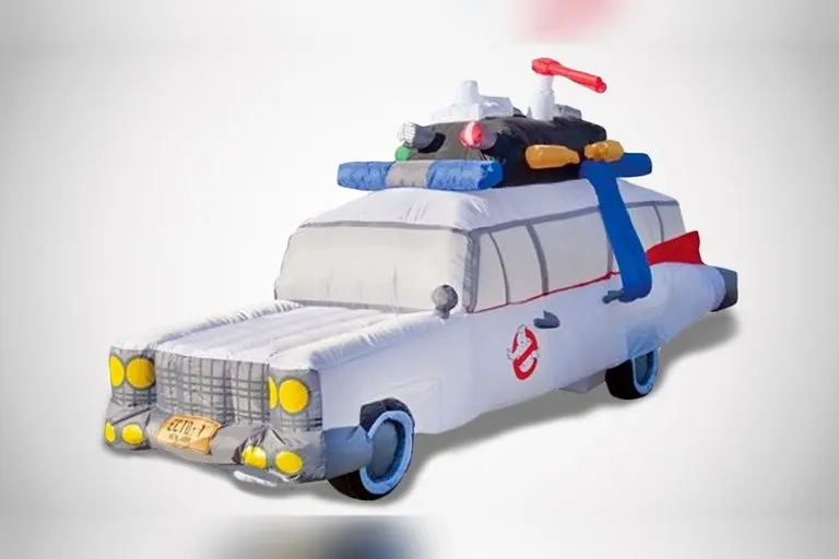 Ghostbusters Ecto-1 Inflatable Yard Art