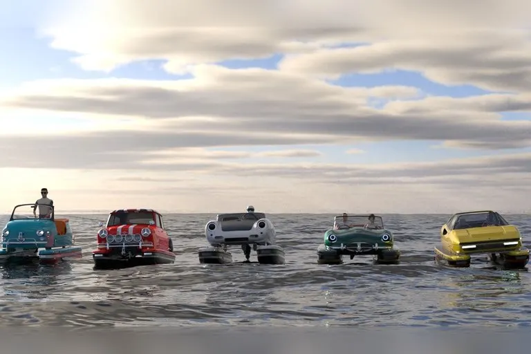 Floating Motors Classic Car Watercraft