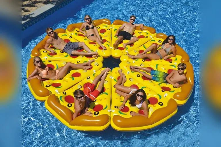 Whole Pizza Pool Float