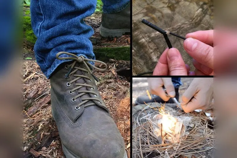 RattlerStrap Flint Laces