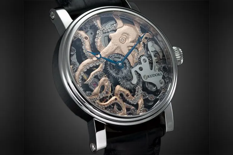 Stefan Kudoke KudOktopus Mechanical Timepiece