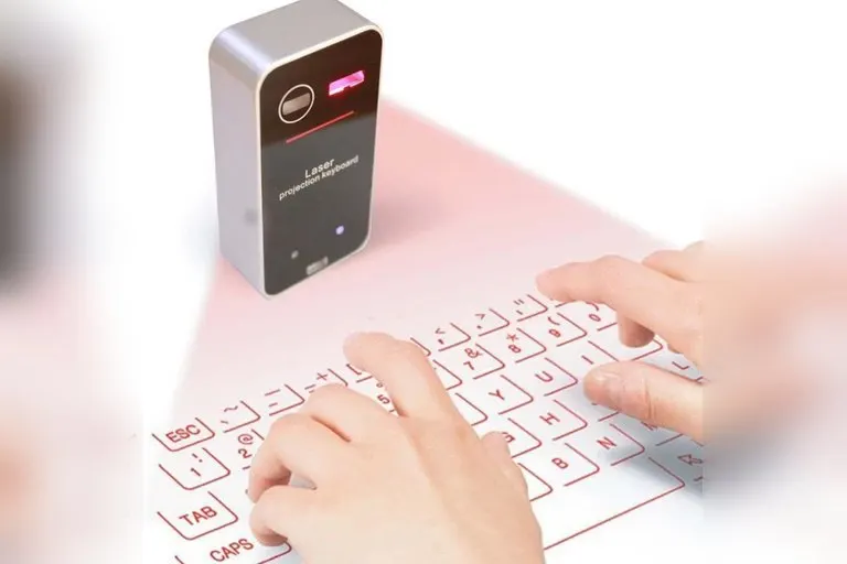 Wireless Laser Projection Virtual Keyboard