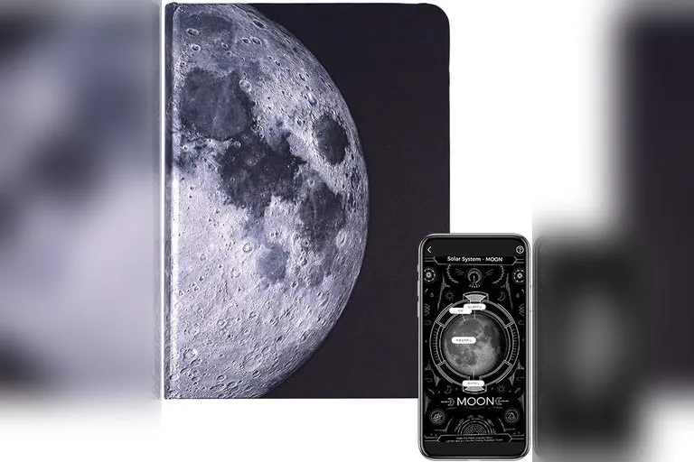 AstroReality Lunar Embossed Notebook