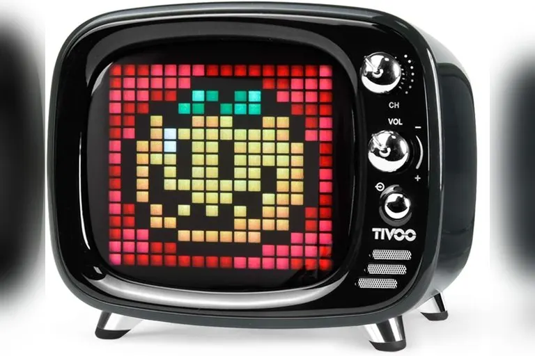 Divoom Mini Retro Pixel Art Bluetooth Speaker