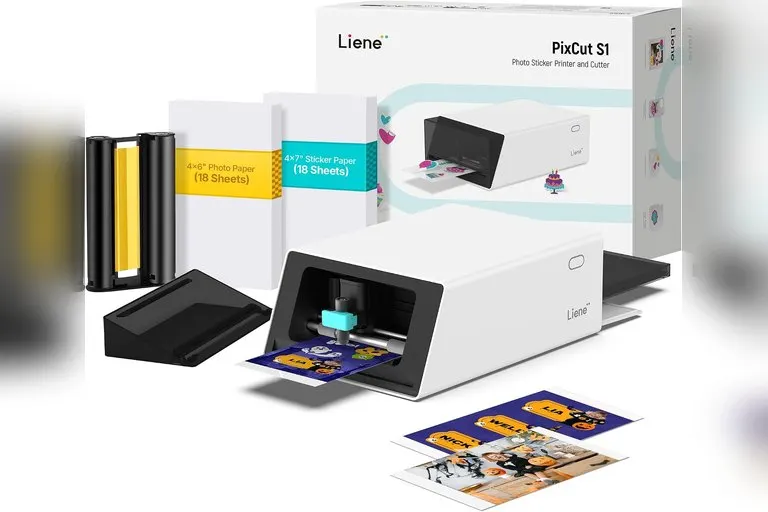 Liene PixCut S1 All-in-One Sticker Printer and Cutter
