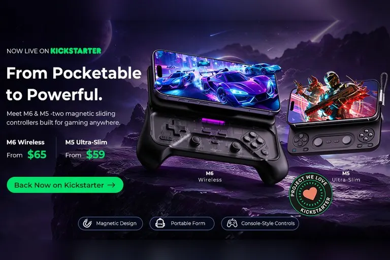 abxylute M6/M5 Mobile Gaming Controllers