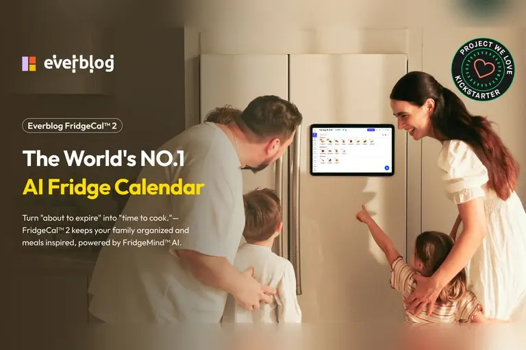 Everblog FridgeCal 2 AI Fridge Calendar