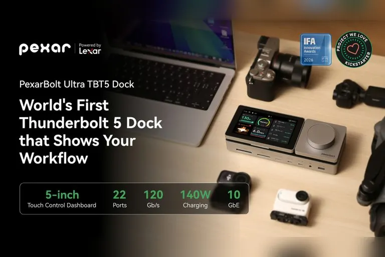PexarBolt Thunderbolt 5 Dock
