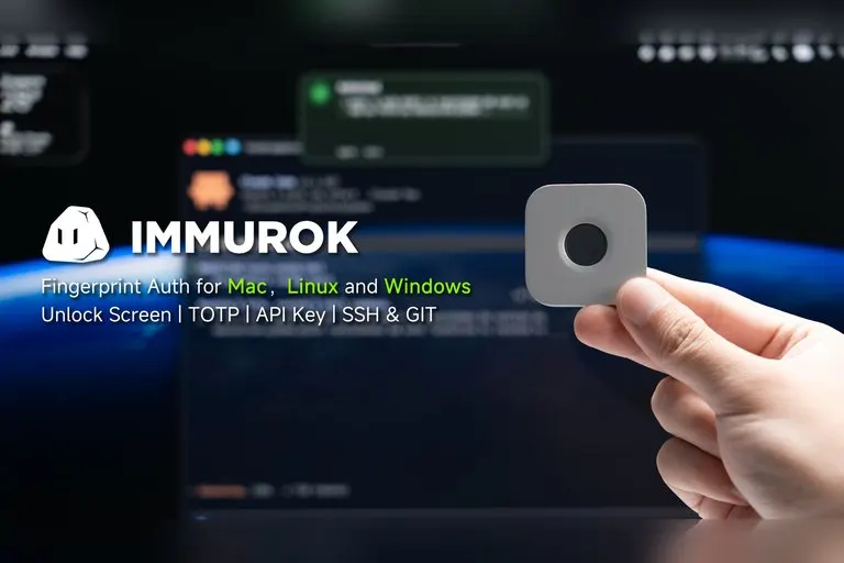 immurok Wireless Fingerprint Auth Key
