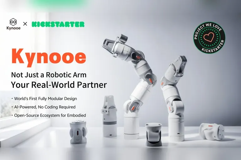 Kynooe Modular Personal AI Robot Arm