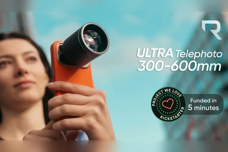 REEFLEX Telephoto 300-600mm Smartphone Lens
