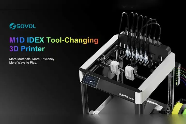 Sovol M1D IDEX Tool-Changing 3D Printer