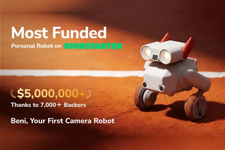Beni All-Terrain Camera Robot