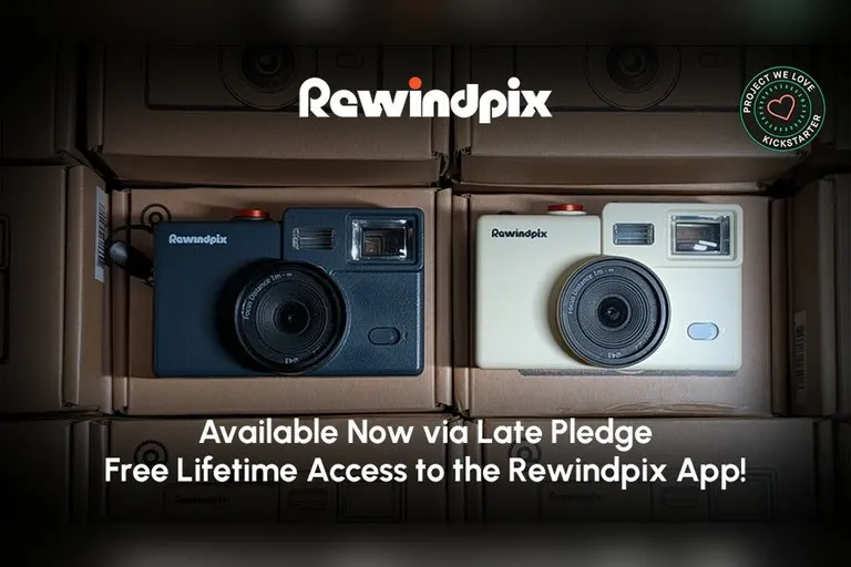 Rewindpix Screen-Free Digital Camera