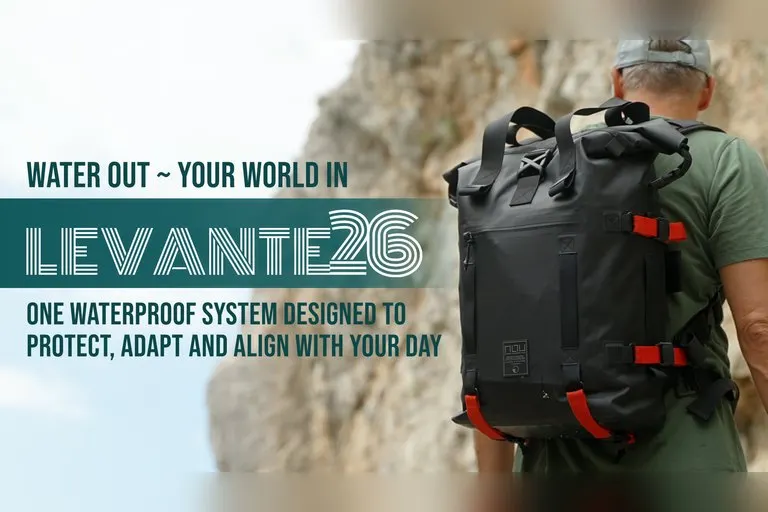LEVANTE26 All-Terrain Waterproof Modular Backpack