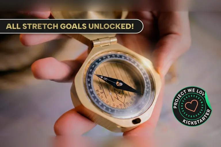 Oceanus Brass Lodestar Compass